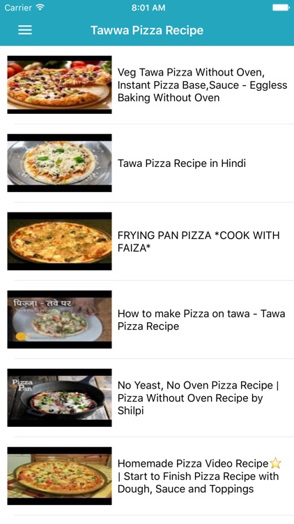 Pizza Recipes in Urdu