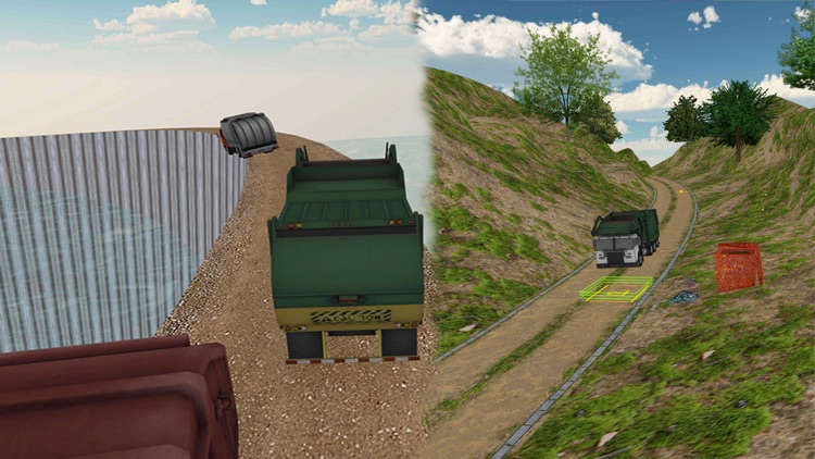 Off Road Garbage Truck 3D