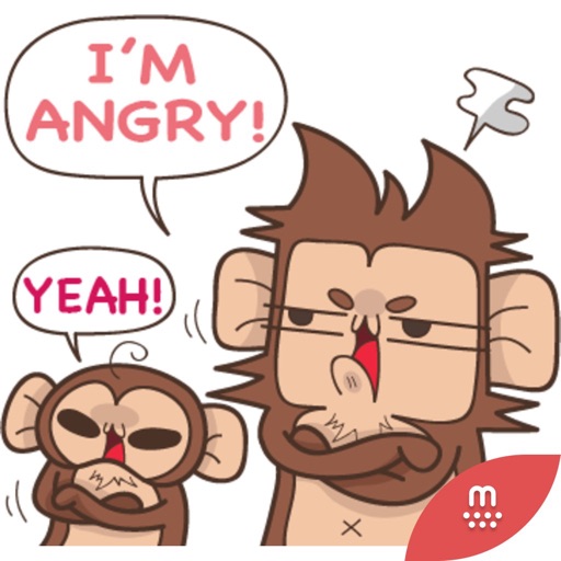 Juppy The Monkey Vol 2 stickers by Animal icon