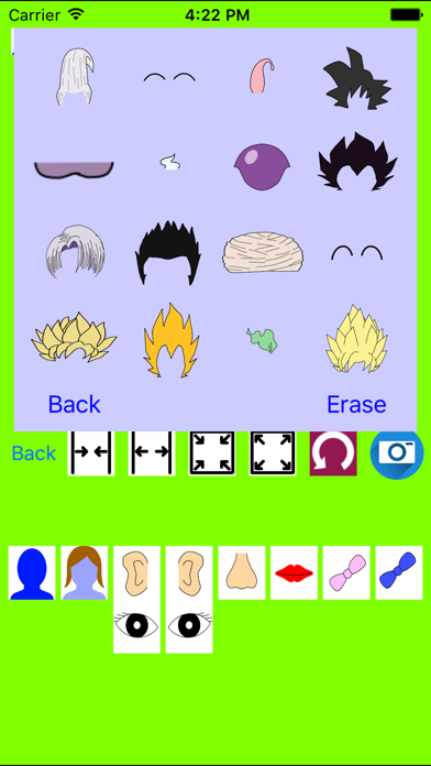 CharacterMaker for Dragon Ball screenshot 2