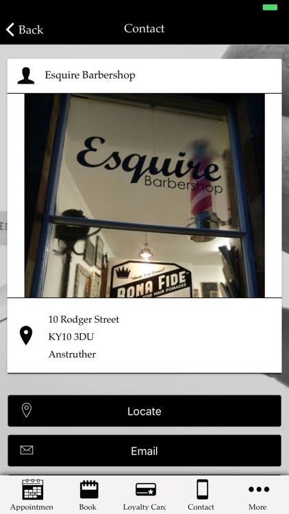 Esquire Barbershop app