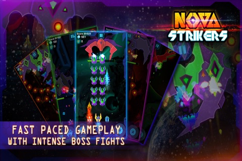 NOVA Strikers - RPG Arcade Flyer and Space Shooter screenshot 4