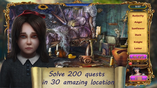 Hidden Object: Alice's Adventures an Old Castle(圖2)-速報App