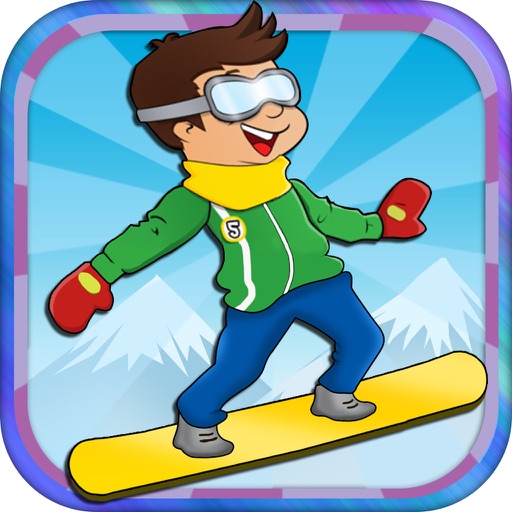 Ski Safari : A Downhill SnowBoard iStunt Game Icon