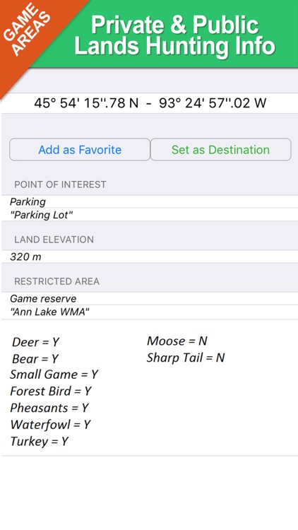 Hunting Map - Texas GPS screenshot-3