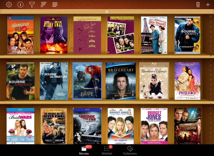 Collectors: Movies Games Books Comics Music - iPad