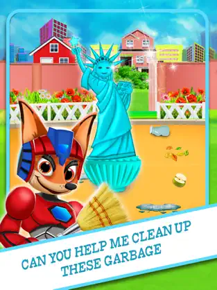 Captura 2 Animal Superhero City Cleaner iphone