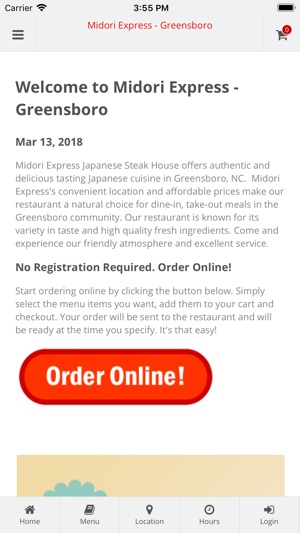 Midori Express Greensboro(圖1)-速報App