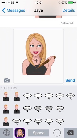 Vampire Slayer Emoji Keyboard(圖2)-速報App