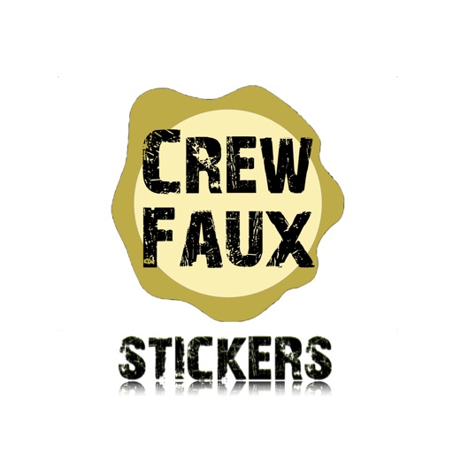 Crew Faux Stickers