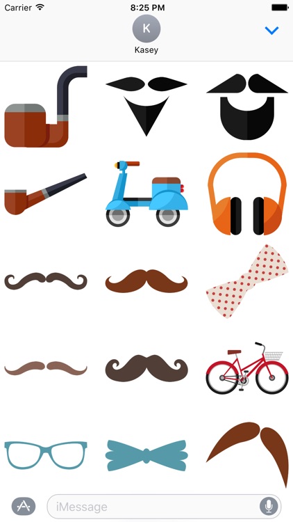 Hipster Stickers Pack
