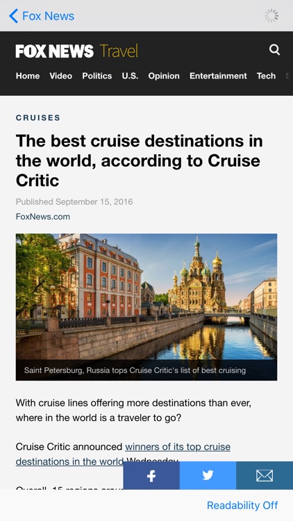 Travel News - Trends, Hot Spots, Tips, and More! screenshot-3