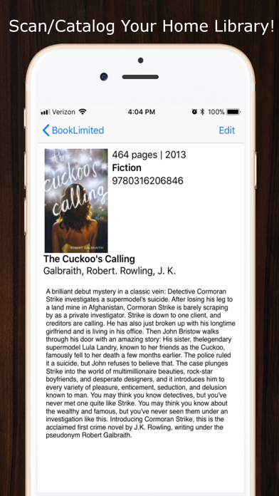 How to cancel & delete BookLimited: Digital Bookshelf from iphone & ipad 2