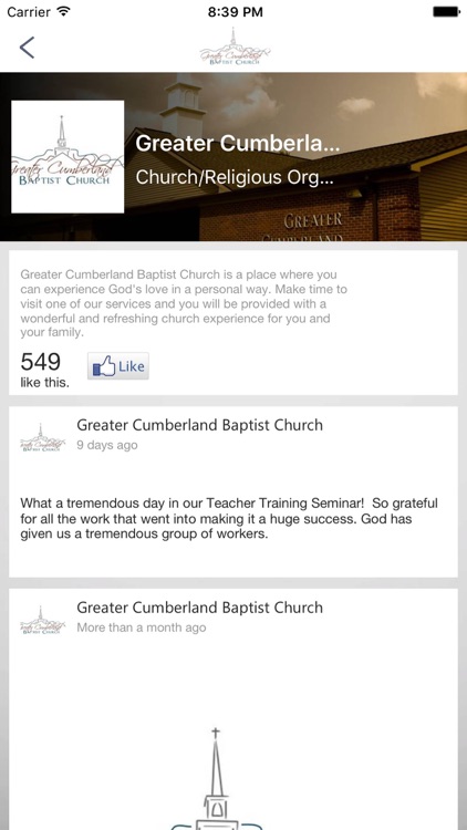 Greater Cumberland Baptist