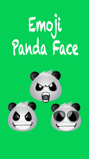 Panda Face Emoji - Sticker(圖1)-速報App