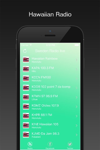 Hawaiian radio station screenshot 3