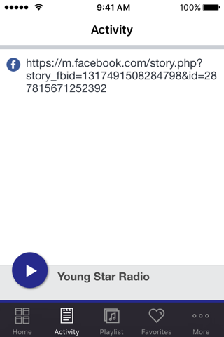 Скриншот из Young Star Radio
