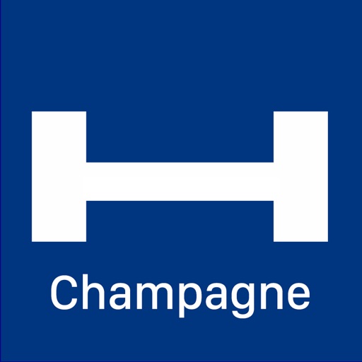 Champagne Hotels + Compare and Booking Hotel for Tonight with map and travel tour icon