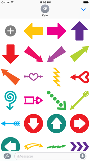 Arrows - MYOSE - Make Your Own Sticker Emoji(圖4)-速報App