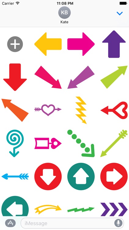 Arrows - MYOSE - Make Your Own Sticker Emoji screenshot-3