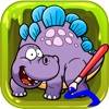 Colorings books Game Dinosaur
