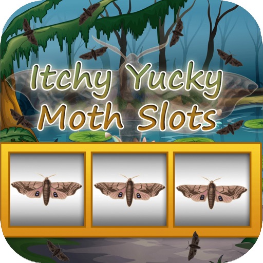 Itchy Yucky Moth Free - The Cool Las Vegas Casino Puzzle Icon