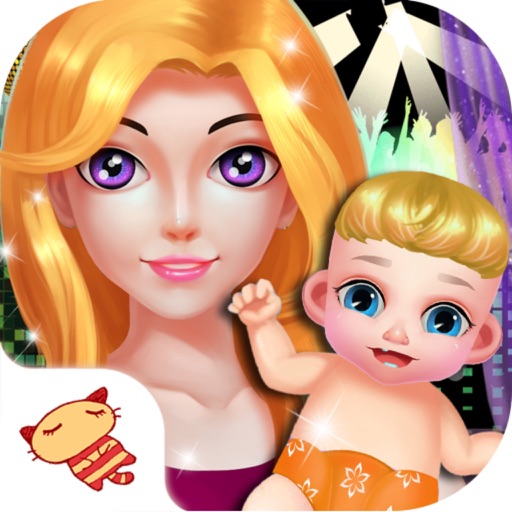 Celebrity Baby's Salon Dash iOS App