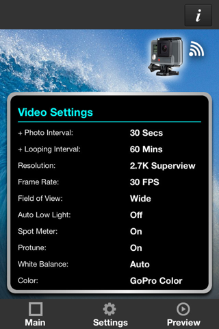 Remote Control for GoPro 5 screenshot 2