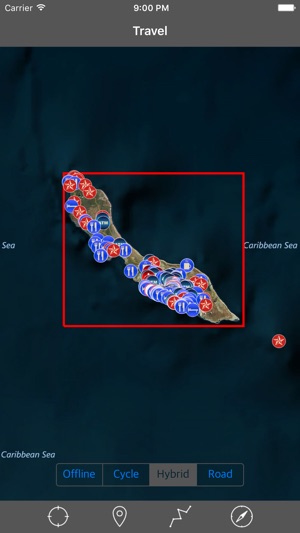 CURACAO – GPS Travel Map Offline Navigator(圖1)-速報App