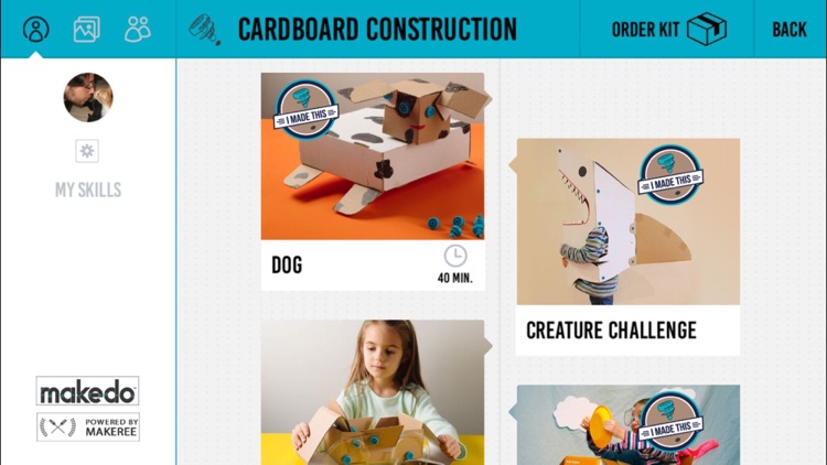 Makedo - Cardboard construction