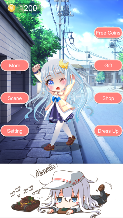 How to cancel & delete Dizzy Girl - Anime Beauty Dress Up Makeover Salon from iphone & ipad 4