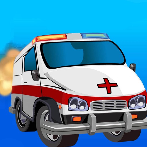 Ambulance Rescue Race:Car Racing Simulation Icon