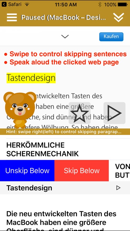 SpeakGerman 2 FREE (8 German Text-to-Speech)