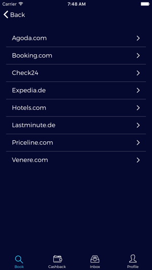Threesteps Cashback For Travel Bookings On The App Store