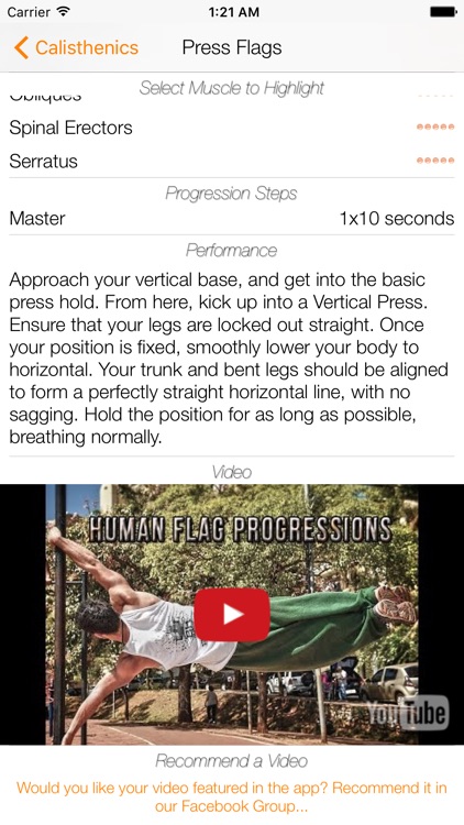 Calisthenics+, Improved Version