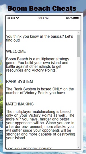 Guide for Boom Beach Cheats(圖3)-速報App