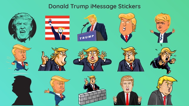 Donald Trump Funny Comic Emoji(圖1)-速報App