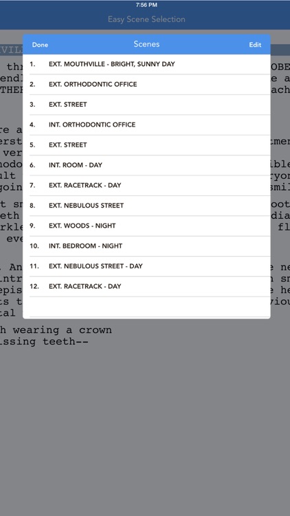 Scripts Pro - Screenwriting on the Go screenshot-3