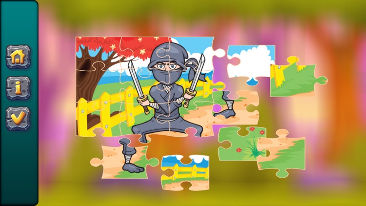 Jigsaw Puzzle Ninja for Kids and Toddler