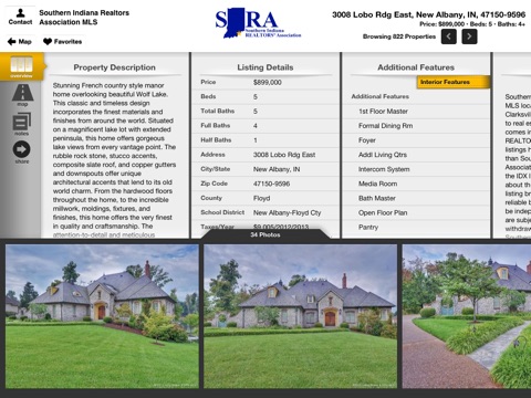 SIRA Real Estate for iPad screenshot 4