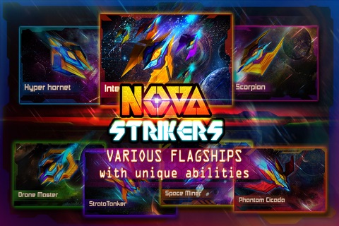NOVA Strikers - RPG Arcade Flyer and Space Shooter screenshot 2
