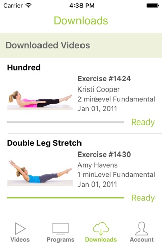 Pilates Anytime Workouts screenshot 4