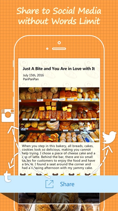 Press - blog writing app screenshot 2
