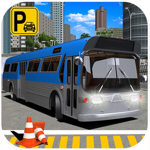 Fast Bus Driving Simulator : Real Park-ing Game-s Icon