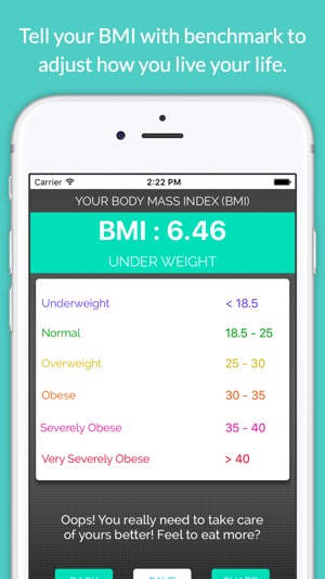 BMI Calculator Free – Calculate for Ideal Weight(圖2)-速報App