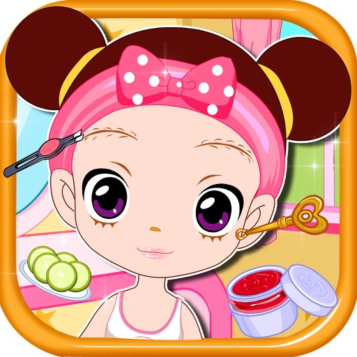 Princess Facial yoga classes - Princess Sophia Dressup develop cosmetic salon girls games icon