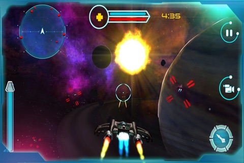 Glory of the Galaxy Wars 3D screenshot 3