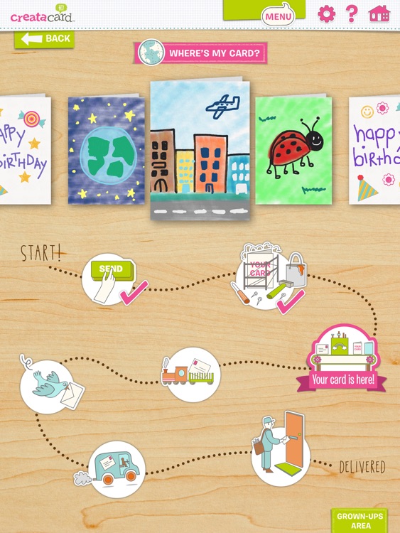 Creatacard Card Maker - Create and Send Birthday Cards and More! screenshot-4