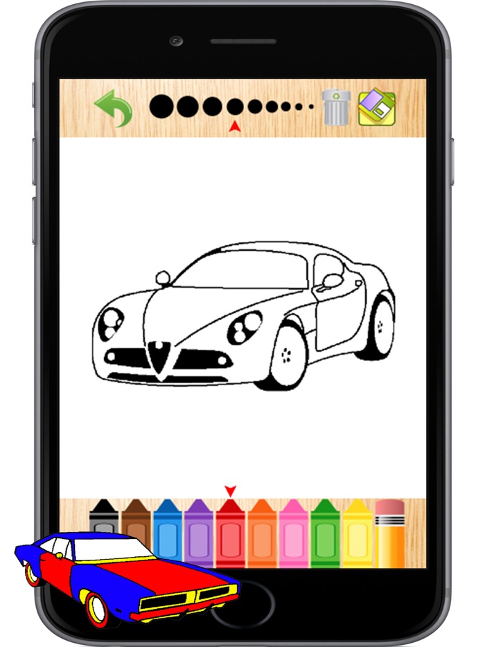 Car Vehicles Kids Coloring Books Pages Games Free