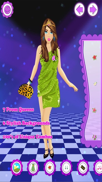 Prom Salon Dress Up Fashion Girl Virtual Makeover